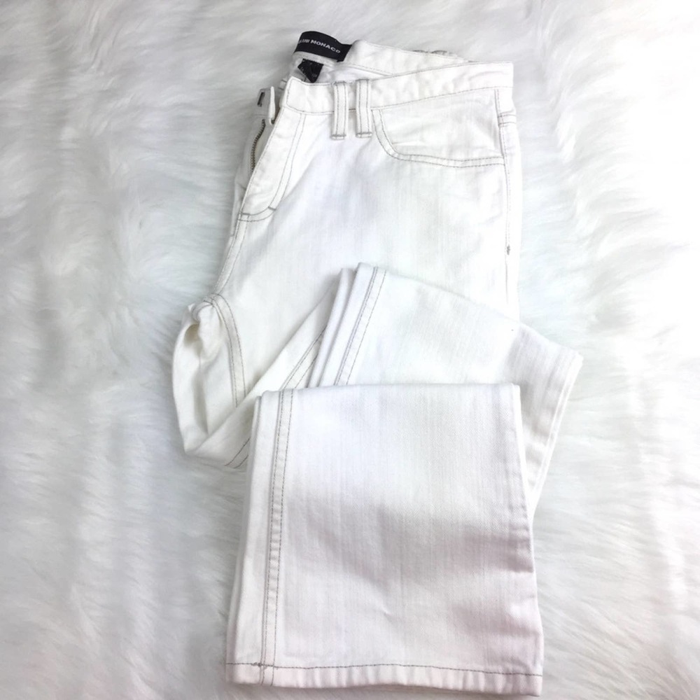 Club Monaco White Jeans